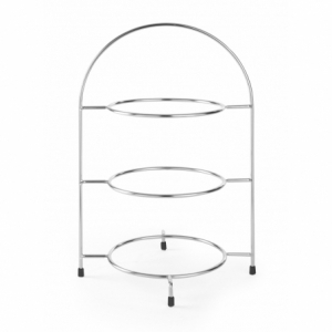 Espositore per Piatti Cromato - Diametro 170 mm