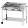 Barbecue a Gas Professionale Green Fire - 3 bruciatori - HENDI