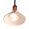 Lampada riscaldante conica regolabile