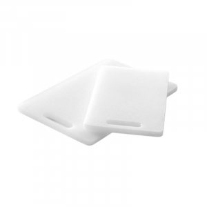 White Cutting Board with Handle - 300 x 200 mm