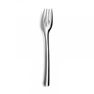 Small Forks Slim Range 2 - Pack of 12: Resistant stainless steel 18/0, ideal for takeaway meals