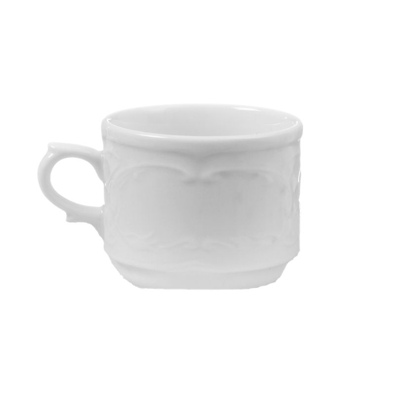 Tazza da caffè in porcellana Flora - 0,18 L