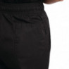 Mixed Easyfit Black Teflon Treated Kitchen Pants - Size XL - Whites Chefs Clothing - Fourniresto