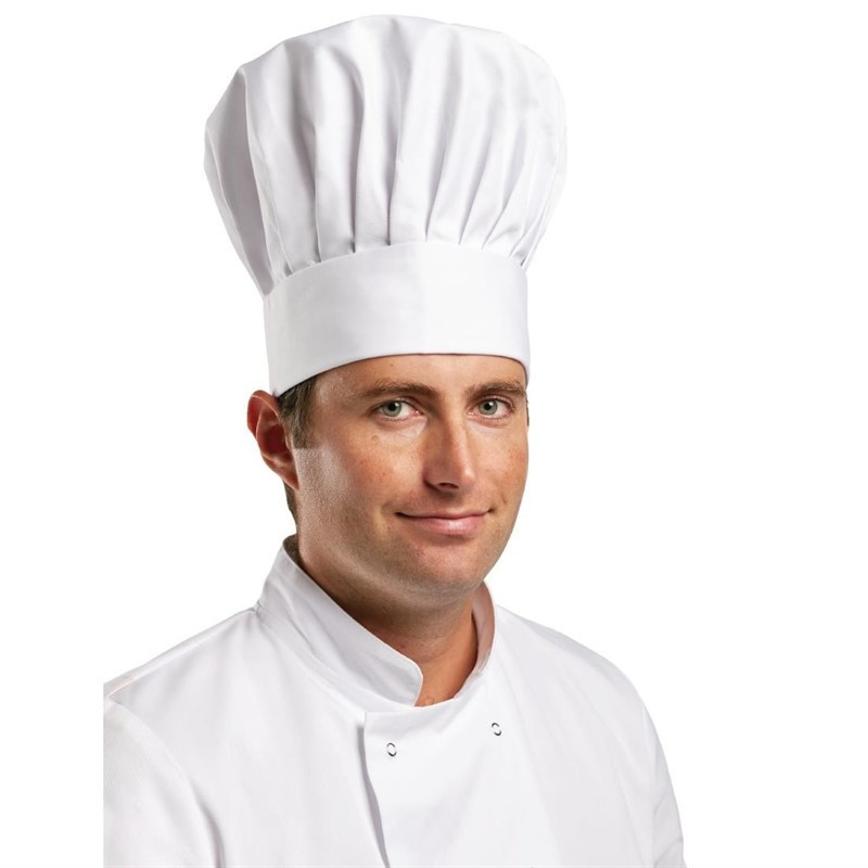 Toque De Chef Tallboy - Taille L 61 Cm - Whites Chefs Clothing - Fourniresto