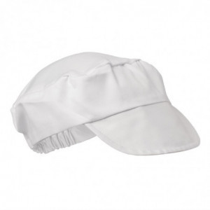 Cappello da panettiere bianco in cotone - Taglia unica - Whites Chefs Clothing - Fourniresto