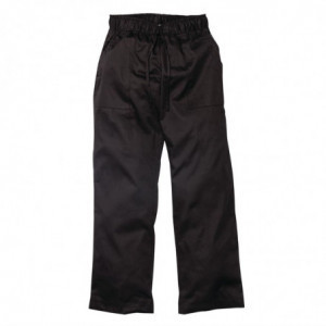 Pantaloni da cucina da donna neri Executive - Taglia S - Chef Works - Fourniresto