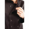 Unisex Black Long Sleeve Vegas Chef Jacket - Size L - Whites Chefs Clothing - Fourniresto