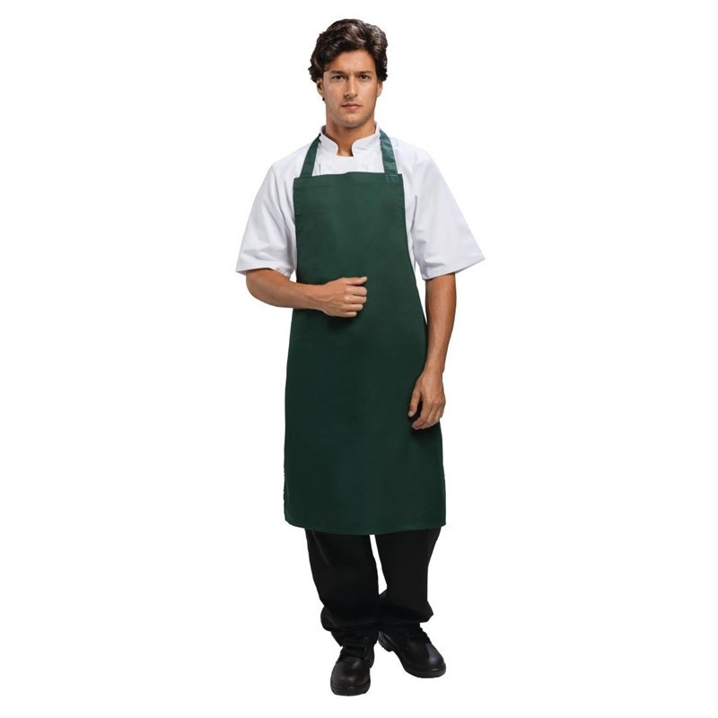 Tovaglia Bavaglino Verde Bottiglia 710 X 970 Mm - Abbigliamento da chef Whites - Fourniresto