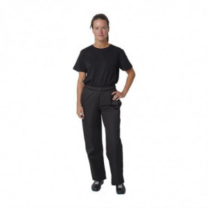 Pantalon De Cuisine Mixte Noir Vegas - Taille L - Whites Chefs Clothing