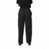 Unisex Black Vegas Kitchen Pants - Size XXL - Whites Chefs Clothing - Fourniresto