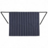 Blue and White Striped Kitchen Apron 760 x 920 mm - Whites Chefs Clothing - Fourniresto