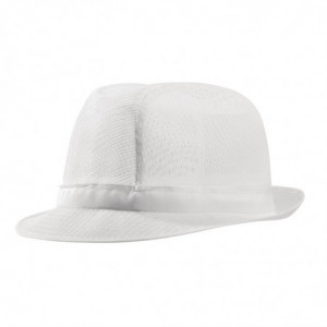 Cappello Trilby Bianco con Rete - Taglia L 590 mm - FourniResto - Fourniresto