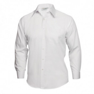 Camicia unisex bianca a maniche lunghe Uniform Works - Taglia L - Chef Works - Fourniresto