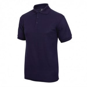 Polo Misto Blu Navy - Taglia L - FourniResto - Fourniresto