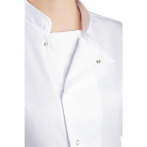 Giacca da cucina unisex bianca Nevada - Taglia L - Abbigliamento per chef Whites - Fourniresto