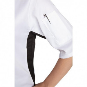 Giacca da cucina unisex bianca Nevada - Taglia L - Abbigliamento per chef Whites - Fourniresto