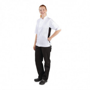 Giacca da cucina unisex bianca Nevada - Taglia M - Whites Chefs Clothing - Fourniresto