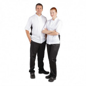 Giacca da cucina unisex bianca Nevada - Taglia M - Whites Chefs Clothing - Fourniresto