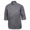 Giacca da cucina unisex grigia - Taglia L - Chef Works - Fourniresto