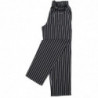 Pantaloni da cucina unisex a righe nere e bianche - Taglia S - Chef Works - Fourniresto