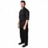 Veste De Cuisine Mixte Noire Cool Vent Montreal - Taille Xl - Chef Works - Fourniresto