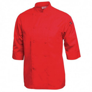 Unisex Red Kitchen Jacket - Size L - Chef Works - Fourniresto