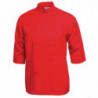 Giacca da cucina unisex rossa - Taglia L - Chef Works - Fourniresto