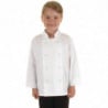 Giacca da cucina bianca per bambini - Taglia L/XL 8/10 anni - Abbigliamento da chef bianco - Fourniresto