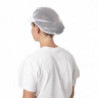 Charlotte in nylon bianco - Taglia unica - Abbigliamento per chef Whites - Fourniresto