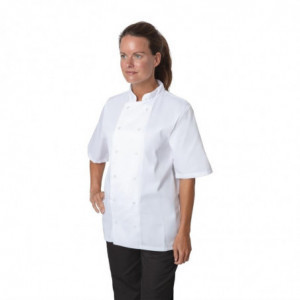 Giacca da cucina bianca a maniche corte Boston - Taglia XXL - Whites Chefs Clothing - Fourniresto