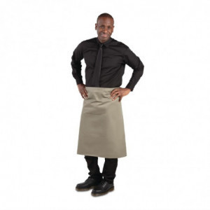 Tablier de Serveur Olive en Polycoton 1000 x 700 mm - Whites Chefs Clothing - Fourniresto