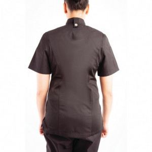 Giacca da cucina nera con zip per donna Springfield - Taglia S - Chef Works - Fourniresto