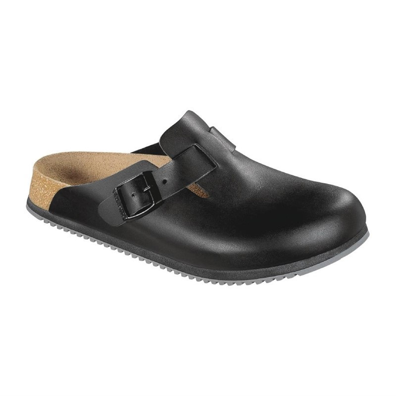 Zoccoli neri con suola antiscivolo Boston - Taglia 44 - Birkenstock - Fourniresto