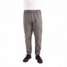 Pantaloni da cucina Jogger a righe sottili nere e bianche - Taglia M - Chef Works - Fourniresto