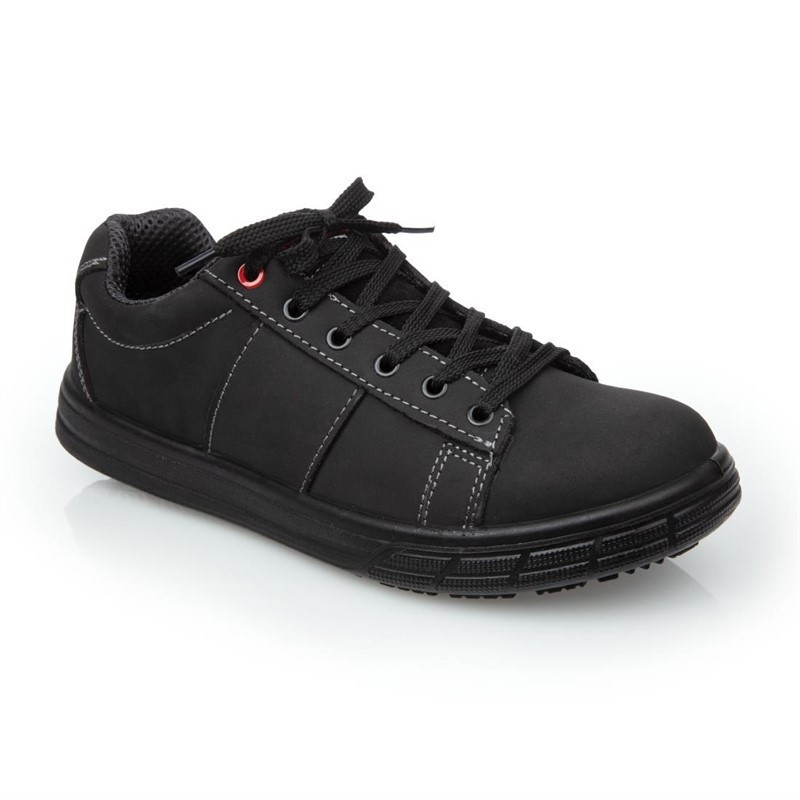 Baskets de Sécurité en Cuir - Taille 39 - Slipbuster Footwear - Fourniresto