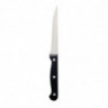 Coltello da carne con manico nero lama dentata 215 mm - Lotto da 12 - Olympia - Fourniresto