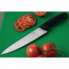 Coltello da cucina nero lama da 21,5 cm - Hygiplas - Fourniresto