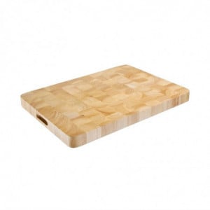 Tagliere rettangolare in legno 610 x 455 mm - Vogue - Fourniresto