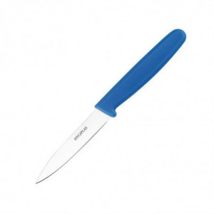 Coltello da ufficio lama blu 7,5 cm - Hygiplas - Fourniresto