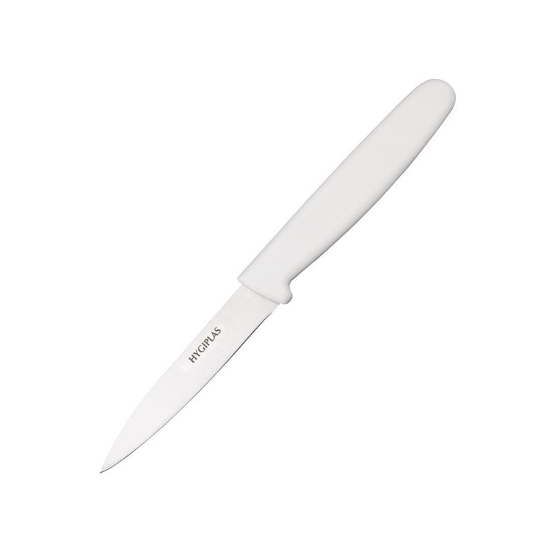 Coltello da ufficio lama bianca 7,5 cm - Hygiplas - Fourniresto