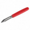 Sbucciatore con manico in nylon rosso doppia lama - Victorinox - Fourniresto