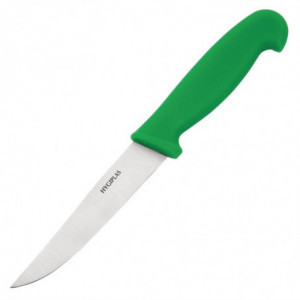 Coltello per verdure lama verde 10 cm - Hygiplas - Fourniresto