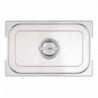 Coperchio Gn 1/1 In Acciaio Inox Per Contenitore Con Maniglie - Vogue - Fourniresto