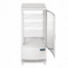 Vetrina refrigerata positiva bianca a 2 porte curve 86 L - Polar - Fourniresto