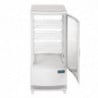 Vetrina Refrigerata Positiva Bianca 2 Porte Curve 86 L - Polar