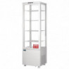 Vetrina Refrigerata Positiva Bianca Porta Curva 235 L - Polar