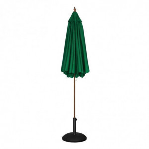 Ombrellone Verde Rotondo Ø 2,5 M - Bolero - Fourniresto