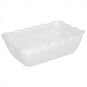 White Medium Bowl 2 L - Olympia KRISTALLON - Fourniresto