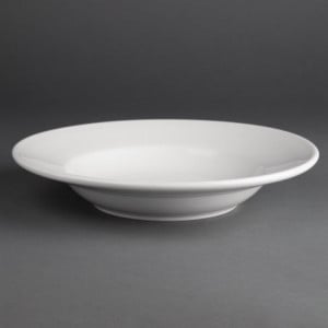 Soup and Pasta Plate 210 ml Ø 228 mm - Set of 6 - Athena Hotelware - Fourniresto