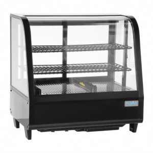 Vetrina Refrigerata da Banco Nera - 100 L - Polar